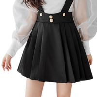 bow navy double thick  wind pants skirt  - Thumbnail 5