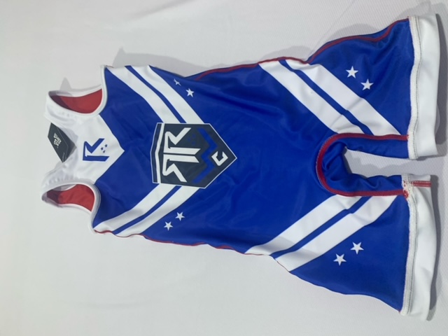 Relentless WC reversible wrestling singlet