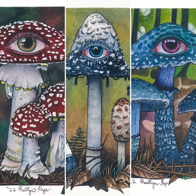 "Mushroom" Print Pack