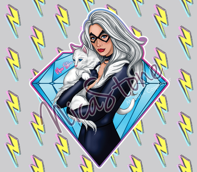 Diamond Cat - Sticker