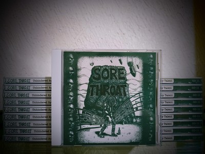SORE THROAT CD 'UNHINDERED BY TALENT' + NEVERMIND THE NAPALM (BONUS TRACKS)