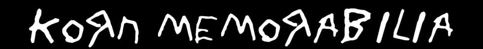 KoRn Memorabilia