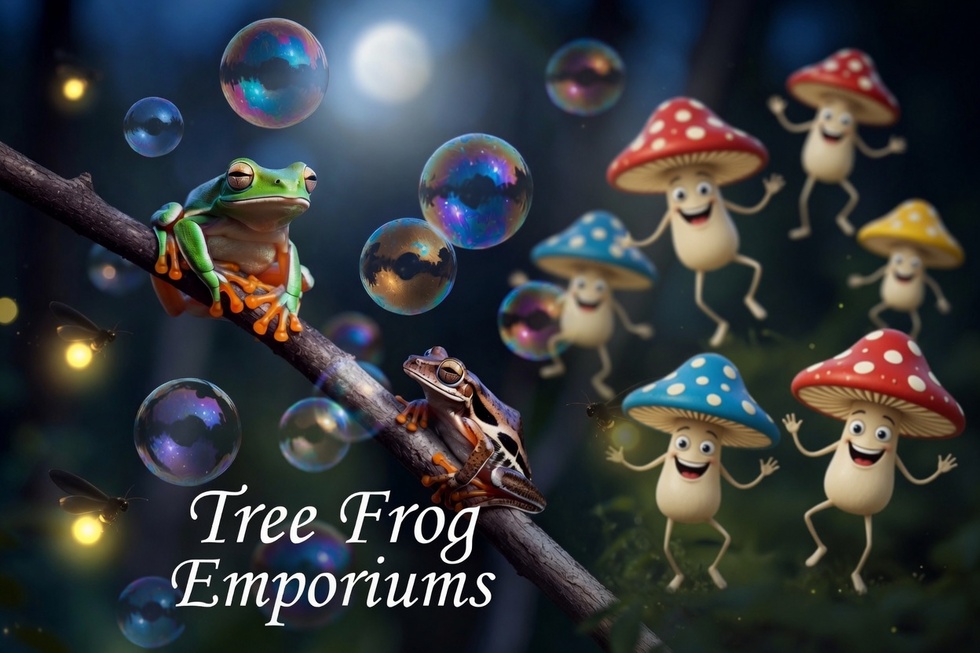 Tree Frog Curiosities Soap