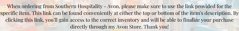 Southern Hospitality - Avon