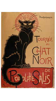 Th%c3%a9ophile alexandre steinlen   tourn%c3%a9e du chat noir de rodolphe salis ch