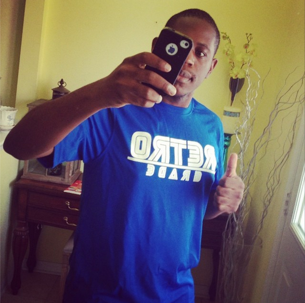 Some guy wearin a shirt