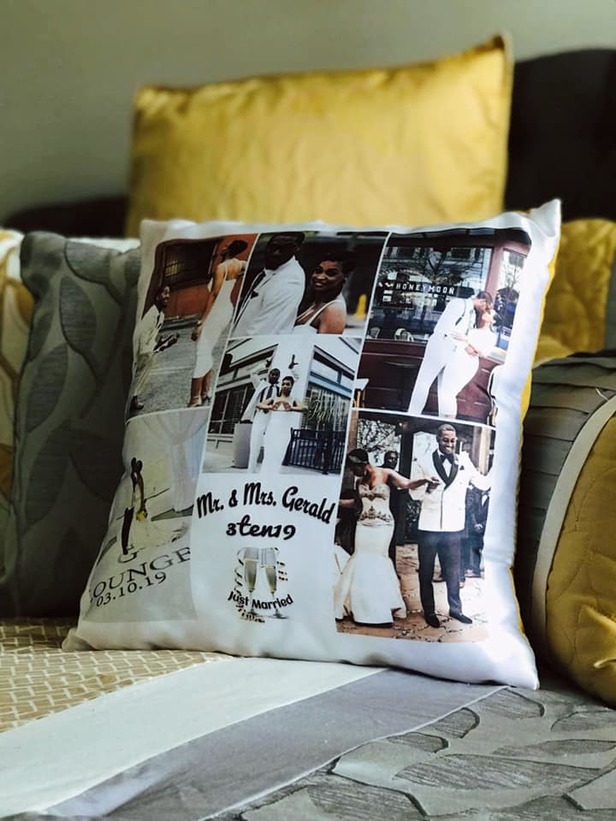 Ngc marriage collage pillow