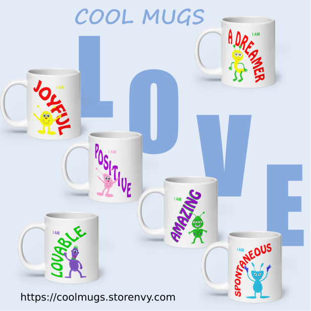 Cool mugs love cups