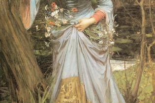 John William Waterhouse Cross Stitch Pattern