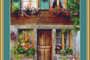 Houses And Buildings Cross Stitch Patterns