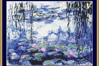 Claude Monet Cross Stitch Patterns