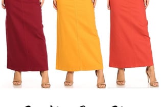 COLORED SKIRTS