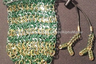 Chainmail Dice Bags- Square Rings