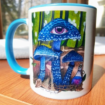 "verdigris agaric" mug - Thumbnail 2