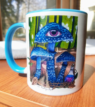 "Verdigris Agaric" Mug