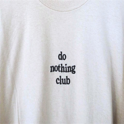 Free shipping-"do nothing club" tee - Thumbnail 3