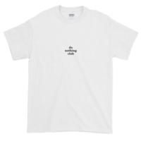 Free Shipping-"DO NOTHING CLUB" TEE - Thumbnail 1