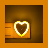 Love Heart Motion Sensor LED Night Light Home Decor - Thumbnail 3