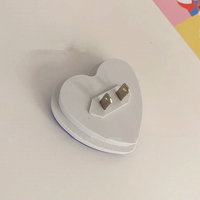 Love Heart Motion Sensor LED Night Light Home Decor - Thumbnail 6