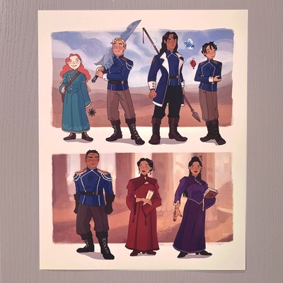 Stormlight Character Lineup