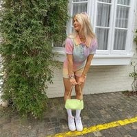Pastel Rainbow Tie Dye Knit Short Sleeve Playsuit Romper Overall Summer Aesthetic Casual E-Girl Kawaii Korean Japanese Harajuku - Thumbnail 2