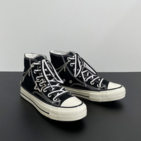 Star Chain Canvas Shoes - Thumbnail 4