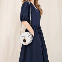 Cute Cat Round Bag - Thumbnail 7