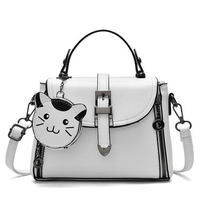 Cute cat wallet crossbody bag handbag - Thumbnail 1