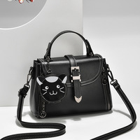 Cute Cat Wallet Crossbody Bag Handbag - Thumbnail 3