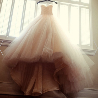 Sweetheart wedding dresses bridal gown tulle - Thumbnail 3