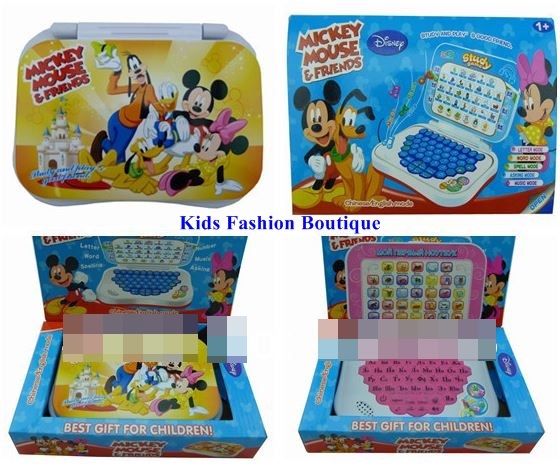 Boys and Girls Mini Russian Laptops Learning Toys!!