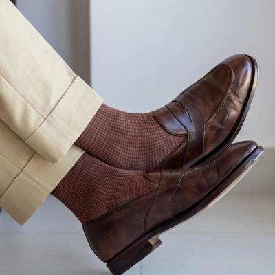 Limited edition brown moccasin leather dress wear shoes