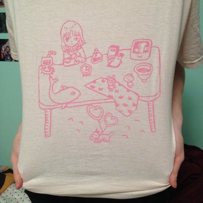 T-shirt: saturday dinner limited edition