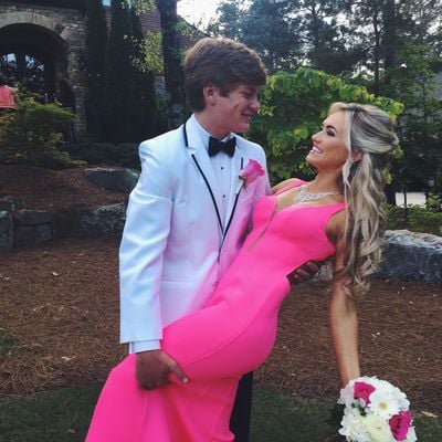 Sp2076,pink sweetheart neck open back mermaid prom dresses,pink mermaid formal evening dresses - Thumbnail 1