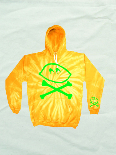 LOGO TIE DYE SPIDER GOLD