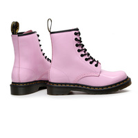 Pink Patent Leather Boots - Thumbnail 1