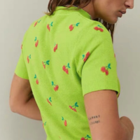 CHERRY GREEN TOP - Thumbnail 2