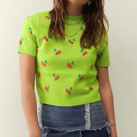 CHERRY GREEN TOP - Thumbnail 3