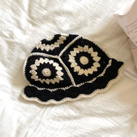 CROCHET FLORAL HAT - Thumbnail 5