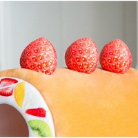 Cute Sweet Roll Cake Cats Dogs Pets Beds Sleeping Nests House - Thumbnail 1