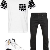 Disphunktional Block Letter T-shirt