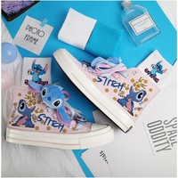 Cartoon Stitchy Handpainted Shoes  - 3colors - Thumbnail 3