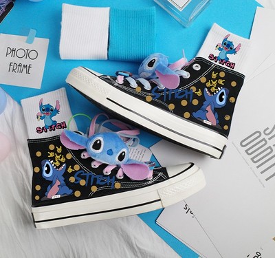 Cartoon Stitchy Handpainted Shoes  - 3colors