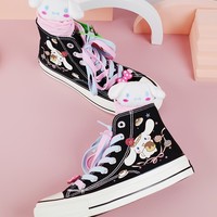 Cartoon Cinnamoroall Handpainted Shoes  - 2colors - Thumbnail 1