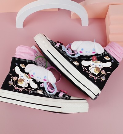 Cartoon Cinnamoroall Handpainted Shoes  - 2colors