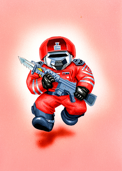 Crim SONNY / Guardin' MARTIN Final Art - G.I. Jokes Series 3 2022