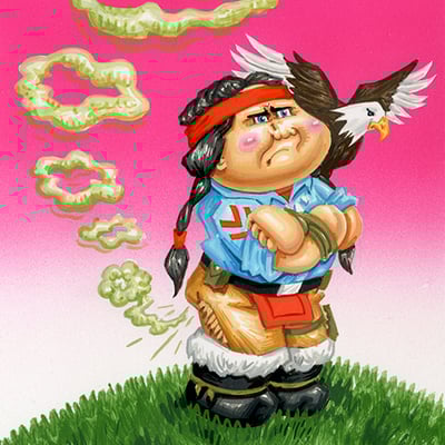 Smells like spirit / track ken final art - g.i. jokes series 3 2022