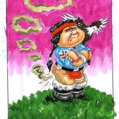 Smells like spirit / track ken color rough - g.i. jokes series 3 2022