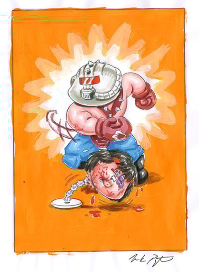 Big BOWEN / Trainin' AIDEN Color Rough - G.I. Jokes Series 3 2022