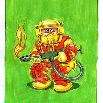 Bo torch / methane shane color rough - g.i. jokes series 3 2022